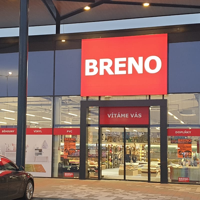 Magasin Breno en République tchèque