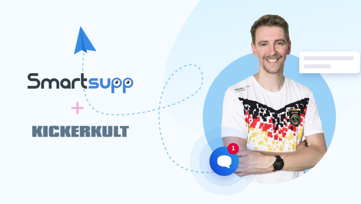 Smartsupp helps foosball legend make his online store more successful!