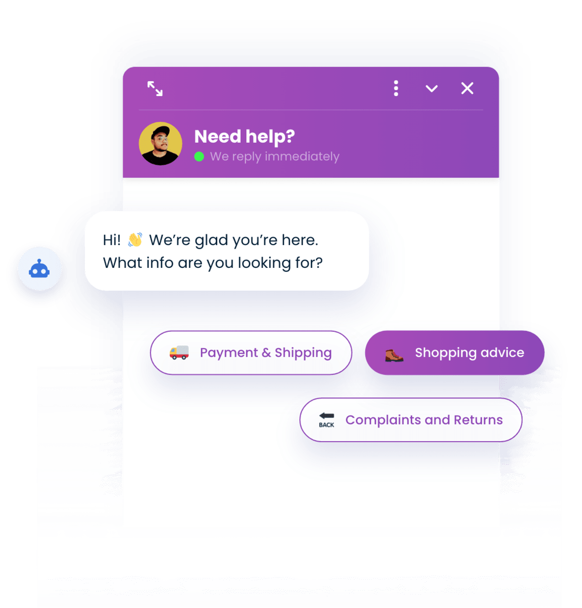 Chatbot conversation