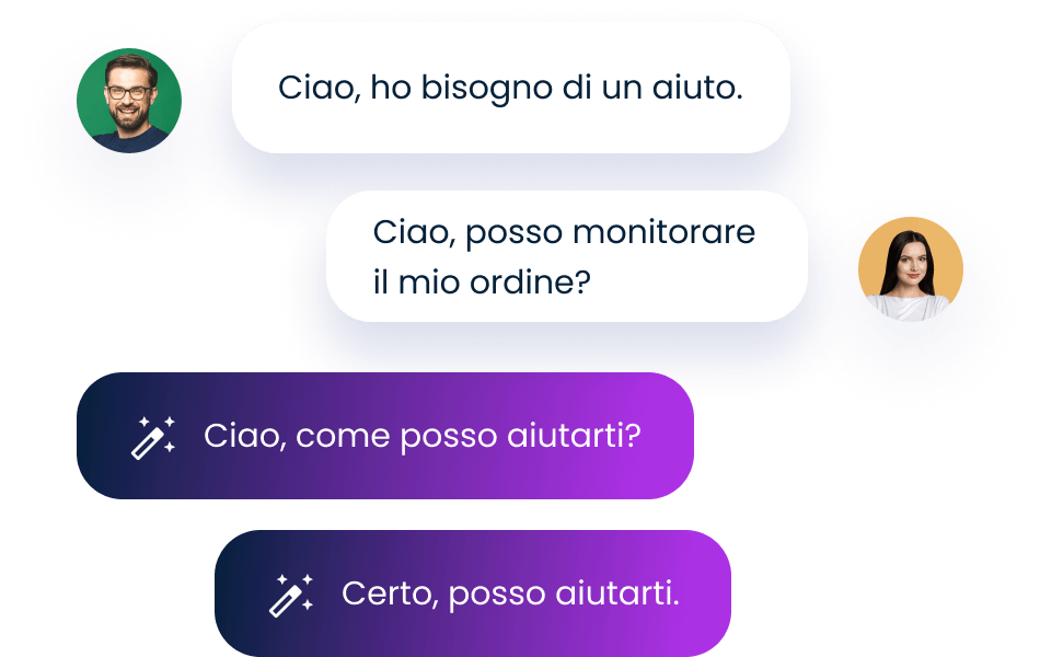 Gestisci contemporaneamente più interazioni con i clienti 